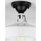Progress Lighting Cedar Springs Collection White One-Light Semi-Flush Mount P550070-030 - alternate 8